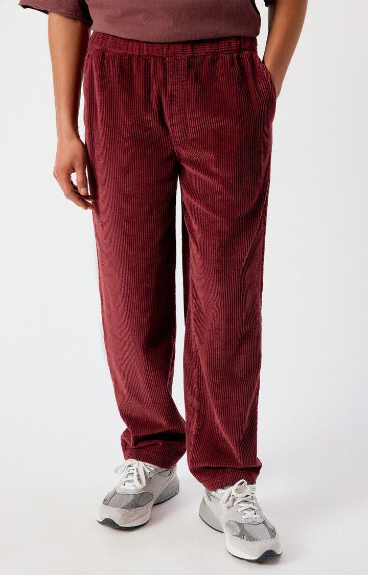 American Vintage Padow Jogginghose Vintage Acerola Herren weinrot